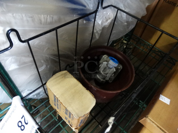 ALL ONE MONEY! Lot of Various Items in Black Basket! 12.5x8x10 - Image 3 of 3
