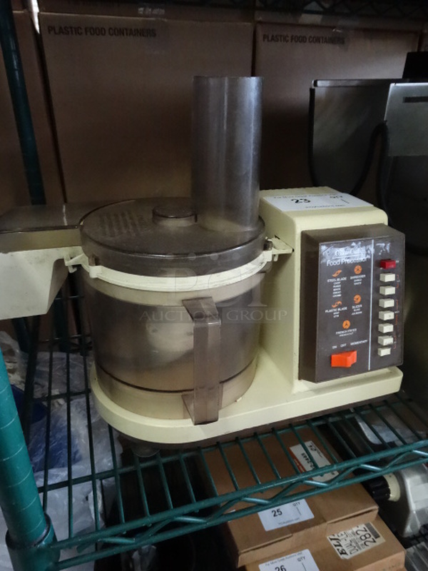 Sears CounterCraft Poly Countertop Food Processor. 14x9x13. Tested and Working! - Image 3 of 5