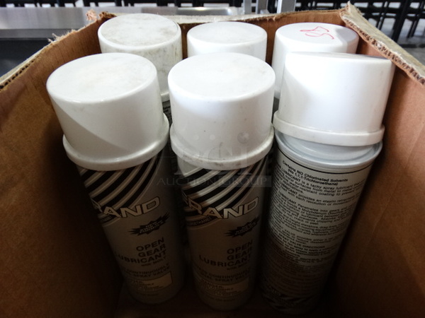 ALL ONE MONEY! Lot of 6 Cans of Open Gear Lubricant with Moly!  - Image 2 of 4