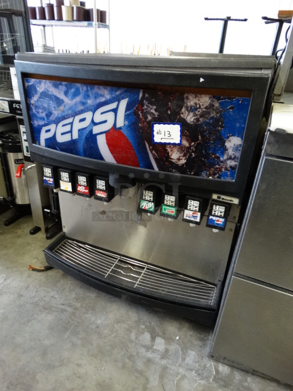 NICE! Stainless Steel Commercial Countertop 8 Flavor Carbonated Beverage Machine. 30.5x30.5x38 - Image 2 of 8