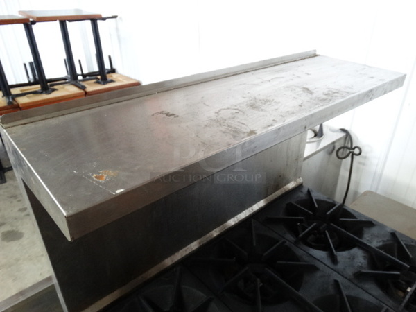 WOW! Garland SunFire Stainless Steel Commercial Gas Powered 6 Burner Range w/ Lower Oven and Stainless Steel Overshelf. 36x33x58 - Image 5 of 9