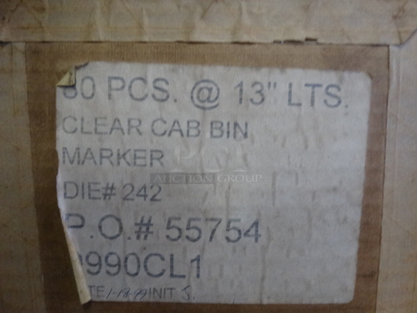 2 Boxes of Poly Clear Pieces. 2 Times Your Bid! - Image 3 of 3