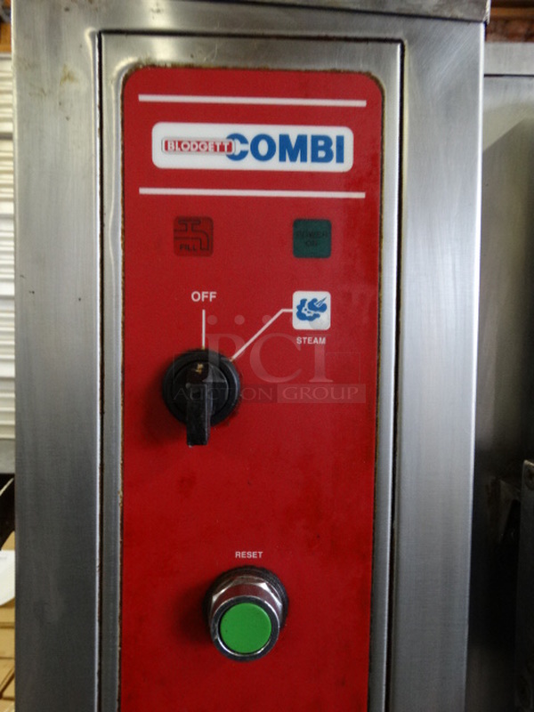 2 GORGEOUS! Blodgett Model BCS-6/AA Stainless Steel Commercial Electric Powered Combi Convection Ovens on Commercial Casters. 208 Volts, 3 Phase. 36x31x68. 2 Times Your Bid! - Image 4 of 9