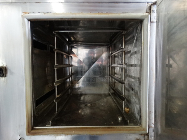 2 GORGEOUS! Blodgett Model BCS-6/AA Stainless Steel Commercial Electric Powered Combi Convection Ovens on Commercial Casters. 208 Volts, 3 Phase. 36x31x68. 2 Times Your Bid! - Image 5 of 9