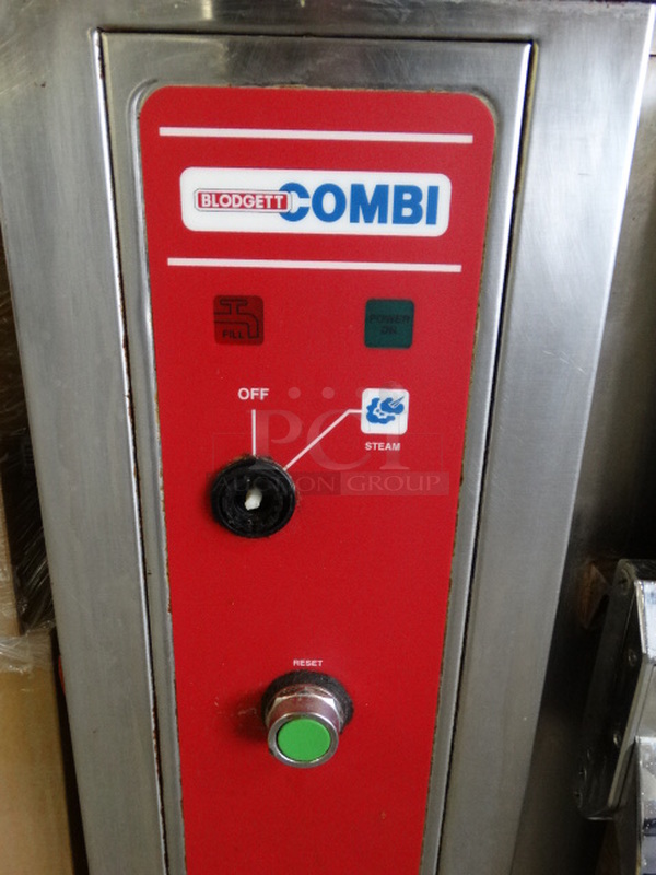 2 GORGEOUS! Blodgett Model BCS-6/AA Stainless Steel Commercial Electric Powered Combi Convection Ovens on Commercial Casters. 208 Volts, 3 Phase. 36x31x68. 2 Times Your Bid! - Image 7 of 9