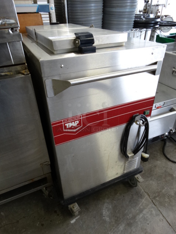 NICE! Stainless Steel Commercial 2 Well Heated Plate Return on Commercial Casters. 26x38x45. Cannot Test Due To Plug Style - Image 3 of 8