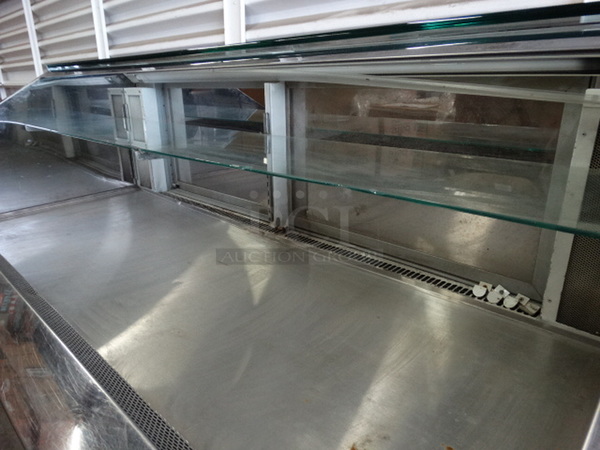 NICE! Federal Stainless Steel Commercial Floor Style Open Grab N Go Merchandiser on Dolly. 72x34.5x43. Cannot Test - Unit Was Previously Hardwired - Image 4 of 7