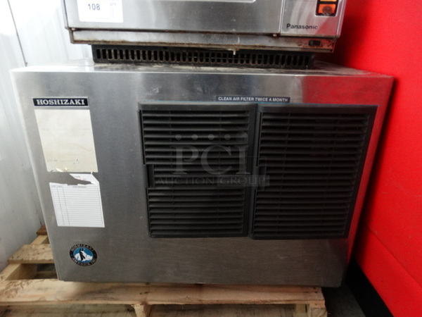 GREAT! Hoshizaki Model KML-451MAH Stainless Steel Commercial Ice Machine Head. 115-120 Volts, 1 Phase. 30x28x22