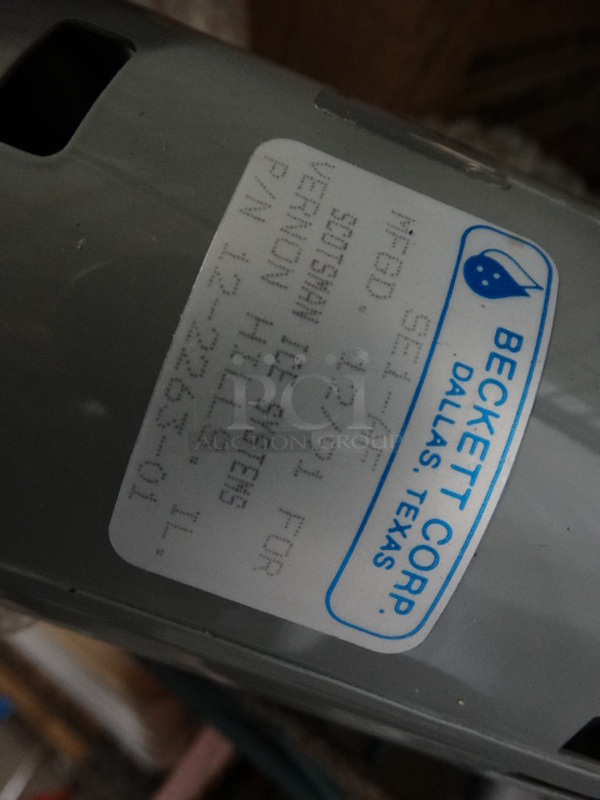 Beckett Model SE1-AF Motor for Scotsman Ice Machine. 3.5x35.x10 - Image 3 of 5