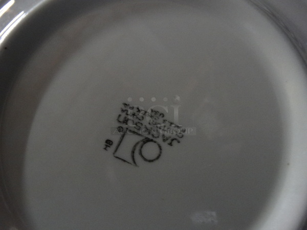 10 White Ceramic Plates. 9x9x1.5. 10 Times Your Bid! - Image 3 of 3