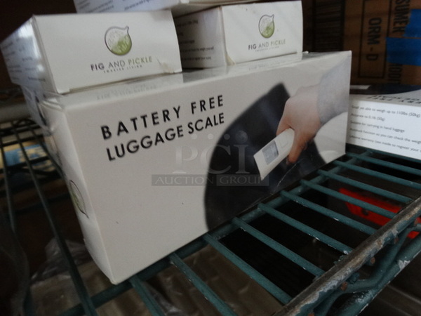 3 BRAND NEW IN BOX! Battery Free Luggage Scales. 3 Times Your Bid! - Image 2 of 3