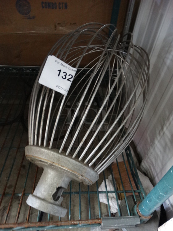 Metal Commercial Whisk Attachment for Hobart Mixer. 11x11x19 - Image 1 of 4
