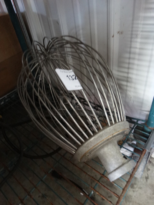 Metal Commercial Whisk Attachment for Hobart Mixer. 11x11x19 - Image 2 of 4