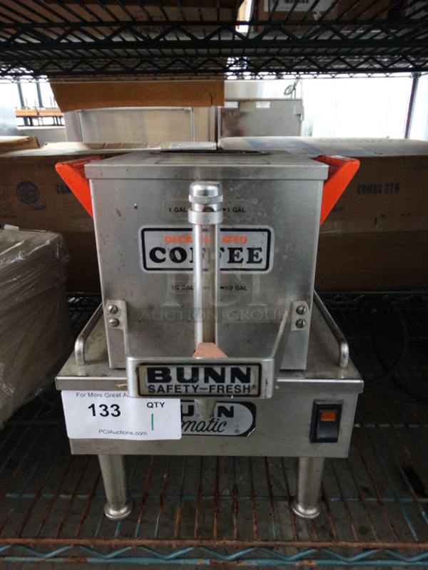 Bunn Stainless Steel Commercial Server on Bunn Model RWS-2 Stainless Steel Commercial Server Stand. 10x15x15