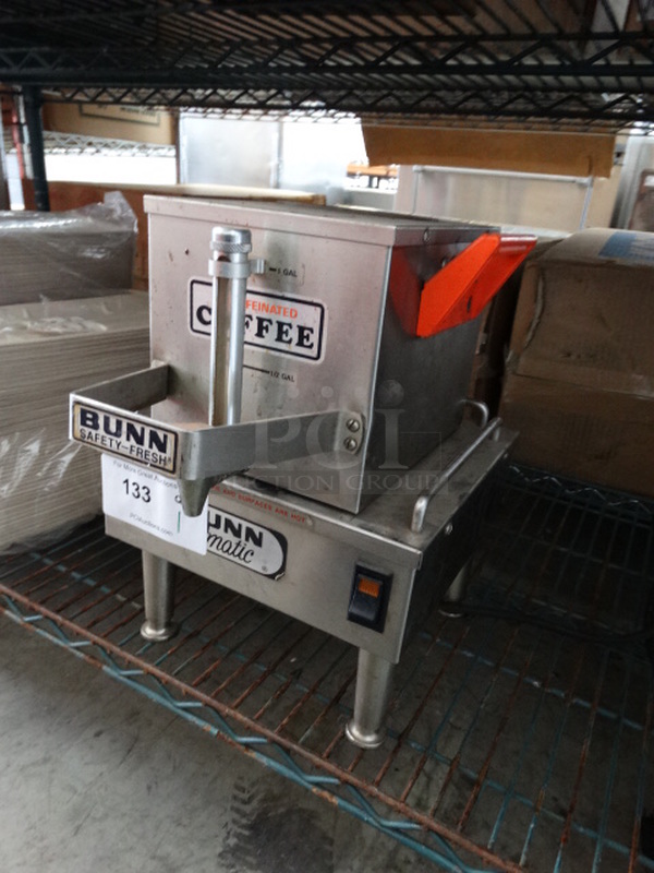 Bunn Stainless Steel Commercial Server on Bunn Model RWS-2 Stainless Steel Commercial Server Stand. 10x15x15 - Image 2 of 5