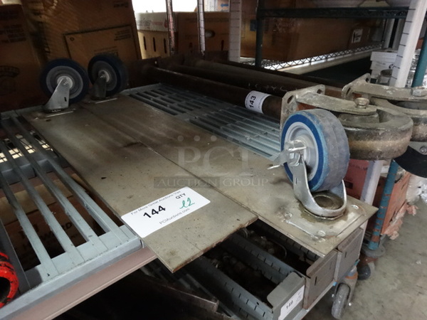 2 Pieces w/ Casters. 30x5x5, 25x5x5. 2 Times Your Bid! - Image 1 of 3