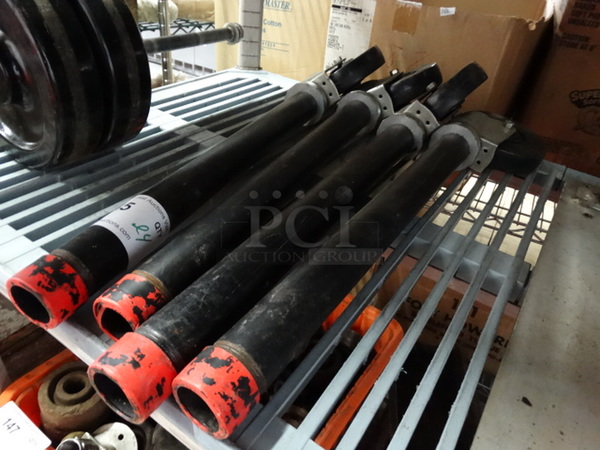 4 Metal Legs on Commercial Casters. 24.5". 4 Times Your Bid! - Image 2 of 4