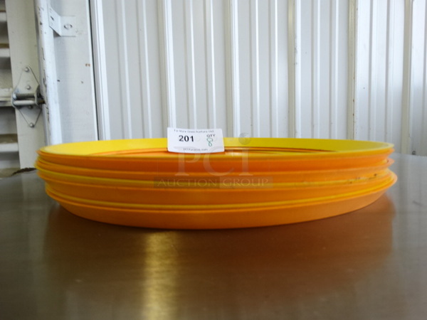 8 Pizza Hut Poly Rings. 15x15x1. 8 Times Your Bid! - Image 2 of 4