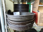 14 Metal Round Baking Pans. 13x13x2. 14 Times Your Bid!