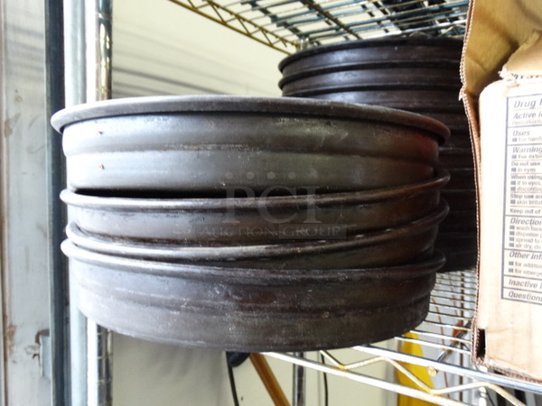 14 Metal Round Baking Pans. 13x13x2. 14 Times Your Bid! - Image 3 of 3