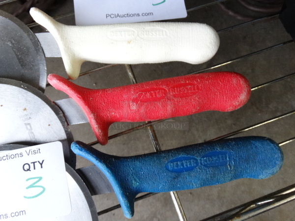 3 Metal Pizza Pie Cutters. 10". 3 Times Your Bid! - Image 3 of 3