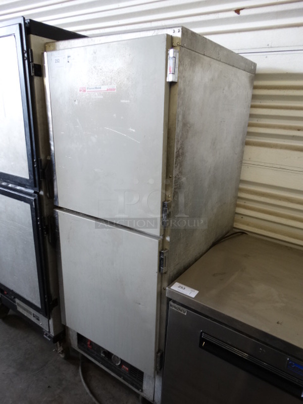 Metro Model C199 FlavorHold Metal Commercial 2 Half Size Door Holding Cabinet on Commercial Casters. 28x33x69. Cannot Test Due To Plug Style - Image 3 of 8