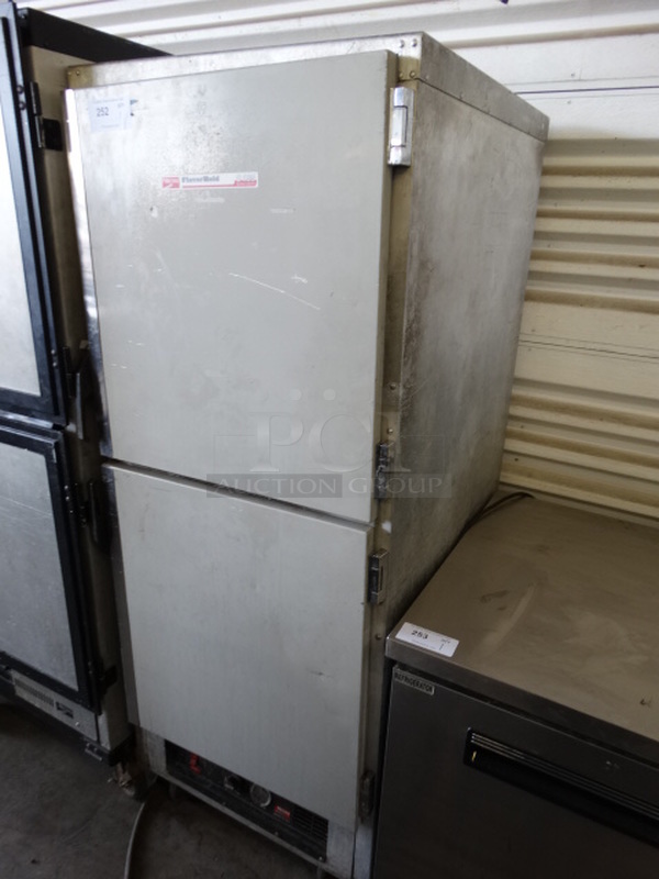 Metro Model C199 FlavorHold Metal Commercial 2 Half Size Door Holding Cabinet on Commercial Casters. 28x33x69. Cannot Test Due To Plug Style - Image 8 of 8