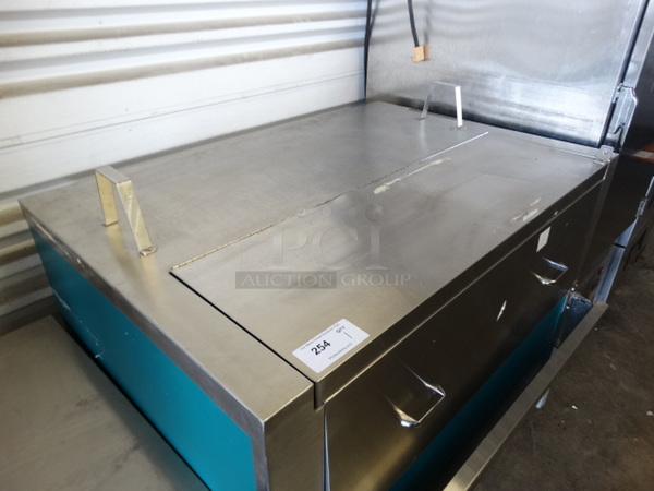NICE! Servolift Eastern Model PDFRS-1313-12 Stainless Steel Commercial Milk Cooler w/ Tray Slide on Commercial Casters. 50x38x51. Tested and Powers On But Does Not Get Cold - Image 3 of 7