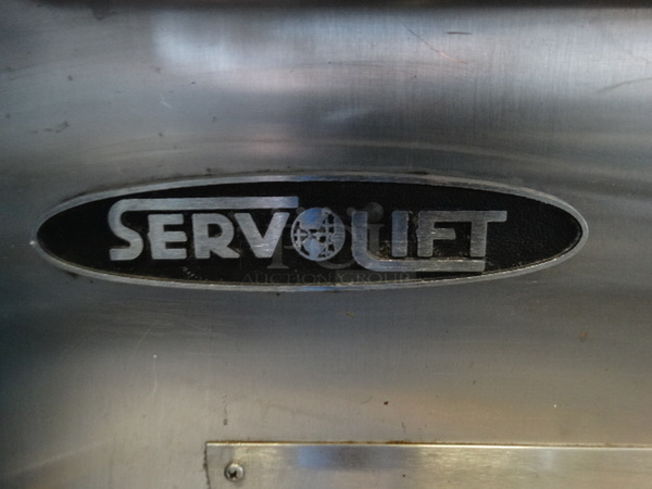 NICE! Servolift Stainless Steel Commercial Single Door Reach In Cooler on Commercial Casters. 208 Volts, 1 Phase. 30x39x78 - Image 5 of 6