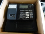 IN ORIGINAL BOX! Casio Model SE-S700 Countertop Cash Register. Comes w/ Key! 13x13.5x7