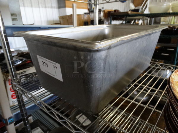 Stainless Steel Full Size Drop In Bin. 1/1x8 - Image 3 of 4