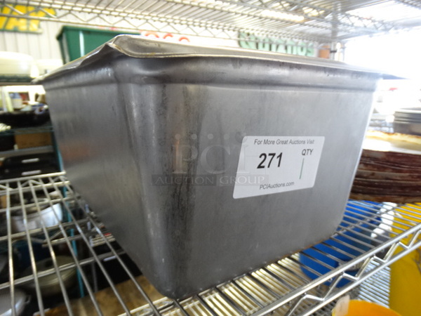 Stainless Steel Full Size Drop In Bin. 1/1x8 - Image 4 of 4