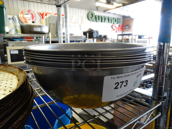 6 Metal Bowls. 12x12x4.5. 6 Times Your Bid! - Image 3 of 3