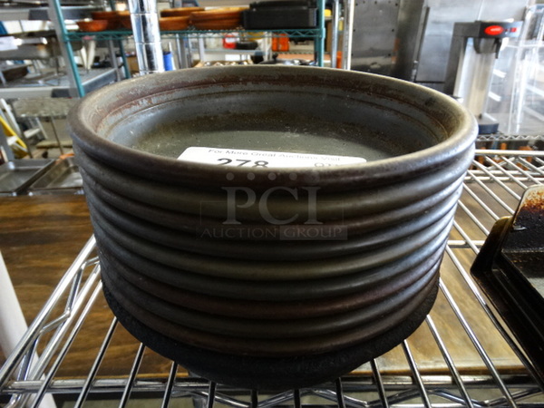 10 Metal Round Baking Pans. 7x7x1.5. 10 Times Your Bid!