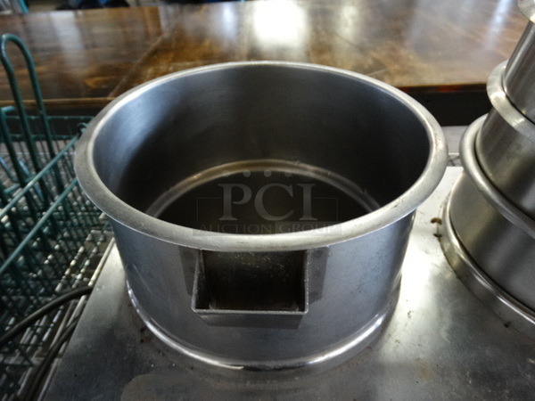 NICE! Server Model TRIPLE FS-4 Stainless Steel Commercial 3 Well Food Warmer. 120 Volts, 1 Phase. 25.5x9.5x12. Tested and Working! - Image 4 of 5