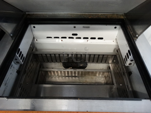 WOW! 2012 True Model TFP-32-12M-D-2 Stainless Steel Commercial Sandwich Salad Prep Table Bain Marie Mega Top w/ 2 Drawers. 115 Volts, 1 Phase. 32.5x36x47. Cannot Test Due To Cut Cord - Image 6 of 9