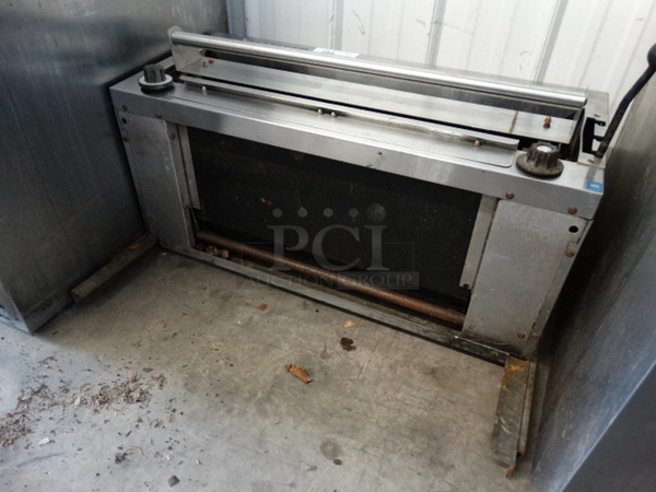 NICE! Garland Stainless Steel Commercial Gas Powered Cheese Melter. 34x22x22 - Image 2 of 5