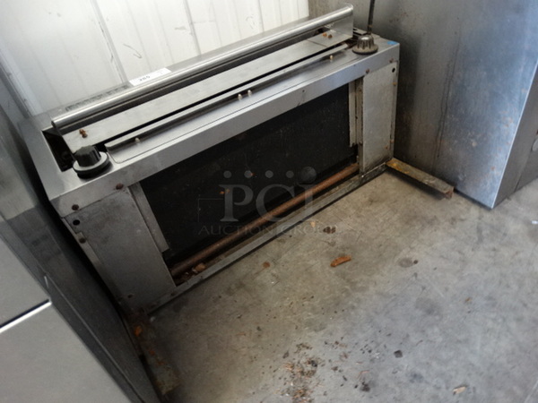 NICE! Garland Stainless Steel Commercial Gas Powered Cheese Melter. 34x22x22 - Image 3 of 5