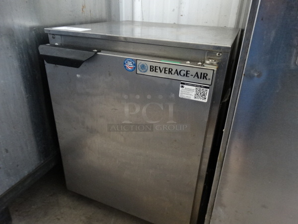 GREAT! Beverage Air Model UCR20Y-141 Stainless Steel Commercial Single Door Undercounter Cooler. 115 Volts, 1 Phase. 20x22x25. Tested and Working! - Image 2 of 5