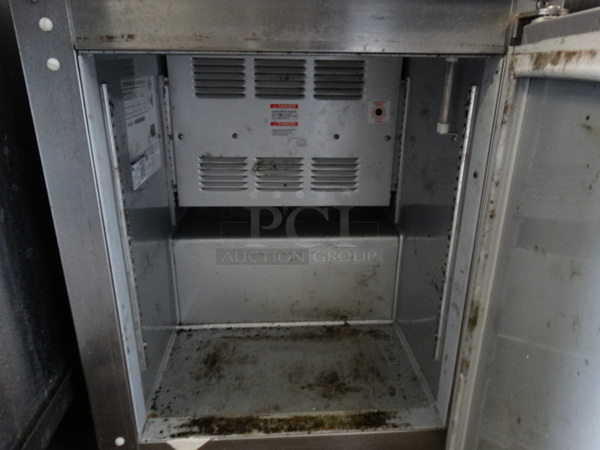 GREAT! Beverage Air Model UCR20Y-141 Stainless Steel Commercial Single Door Undercounter Cooler. 115 Volts, 1 Phase. 20x22x25. Tested and Working! - Image 4 of 5