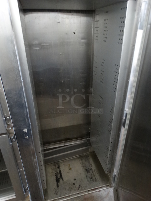 WOW! Traulsen Stainless Steel Commercial Single Door Roll In Pan Rack Proofer. 35.5x36x83.5. Cannot Test Due To Plug Style - Image 5 of 6