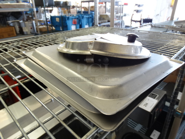 ALL ONE MONEY! Lot of Various Metal Lids! - Image 2 of 3