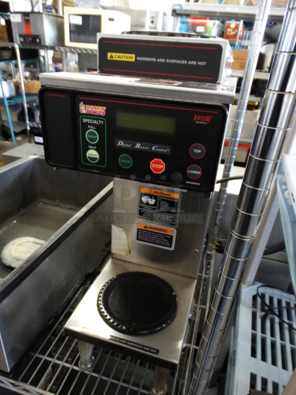 NICE! 2014 Bunn Model AXIOM-35-2 Stainless Steel Commercial Countertop 2 Burner Coffee Machine. 120/208-240 Volts, 1 Phase. 8x18x23 - Image 5 of 6