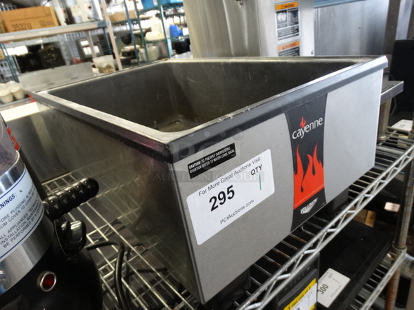 NICE! Vollrath Model 1001 Stainless Steel Commercial Countertop Food Warmer. 120 Volts, 1 Phase. 14x22x9.5. Tested and Working! - Image 5 of 6