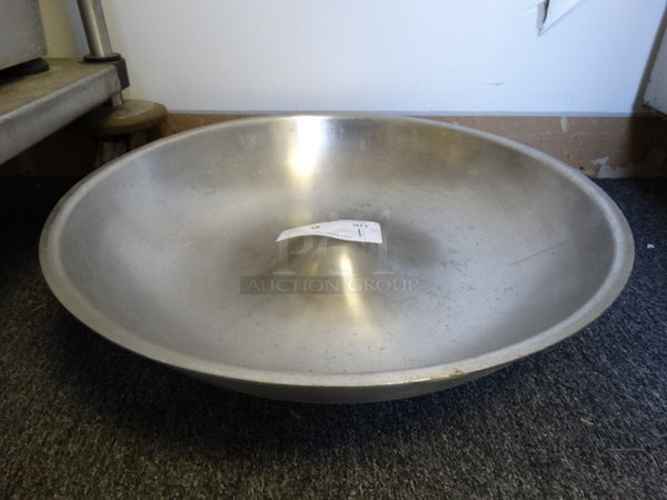 Stainless Steel Commercial Buffalo Chopper Bowl. 19x19x4.5. (Hallway)