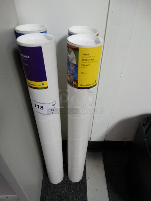 4 Rolls of Maps. 4 Times Your Bid! (Room 13)