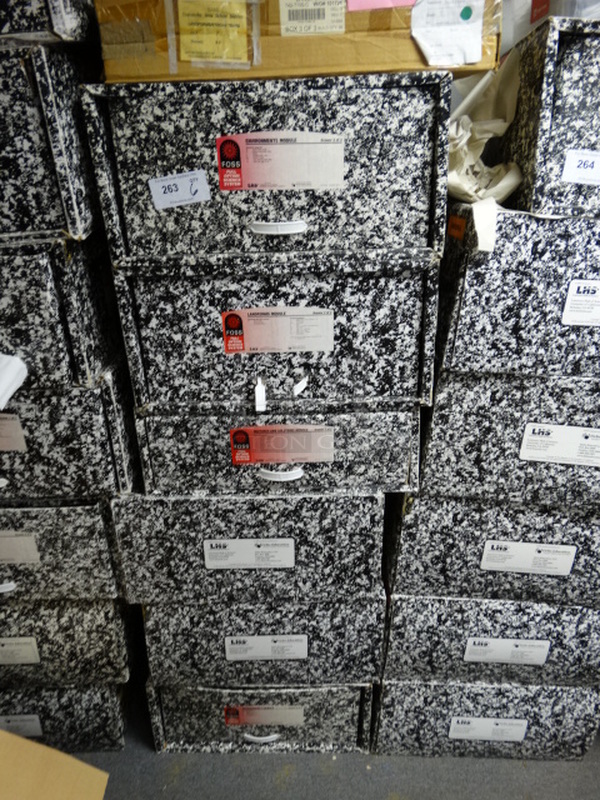 6 Various Boxes of Foss Full Option Science System Drawers. 24x17x12, 24x17x8. 6 Times Your Bid! (Office/Room 10)