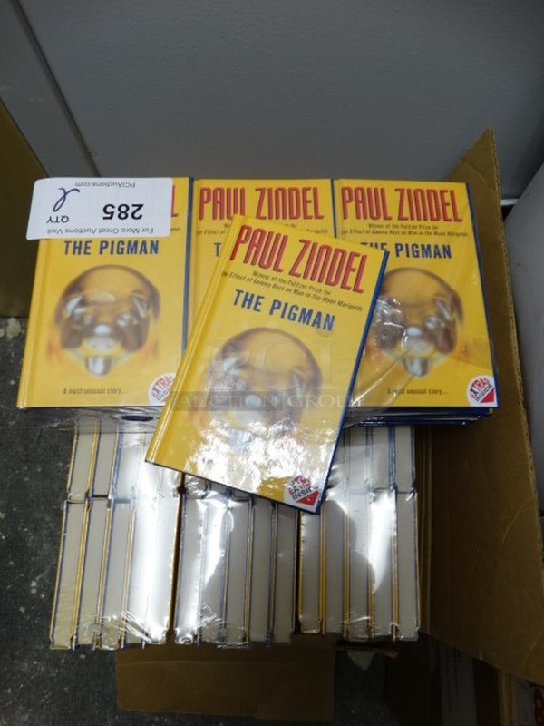 ALL ONE MONEY! Lot of BRAND NEW and Lightly Used Copies of The Pigman By Paul Zindel! (Office/Room 10 Back Room)