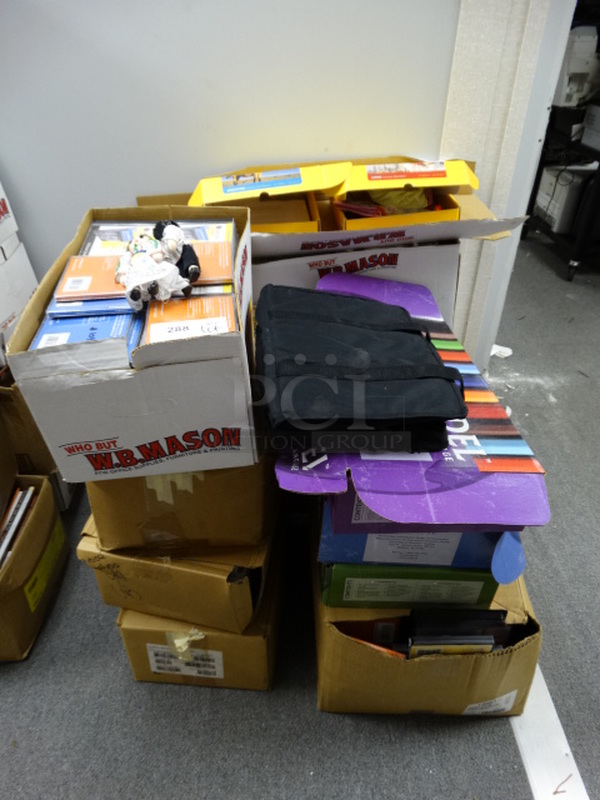 ALL ONE MONEY! Lot of Various Books and Rosetta Stone Materials! (Office/Room 10 Back Room)