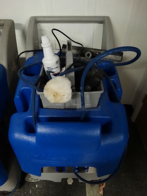 NICE! Hillyard G2 Commercial Floor Cleaning Machine on Commercial Casters. 21x34x37. (Utility Room)